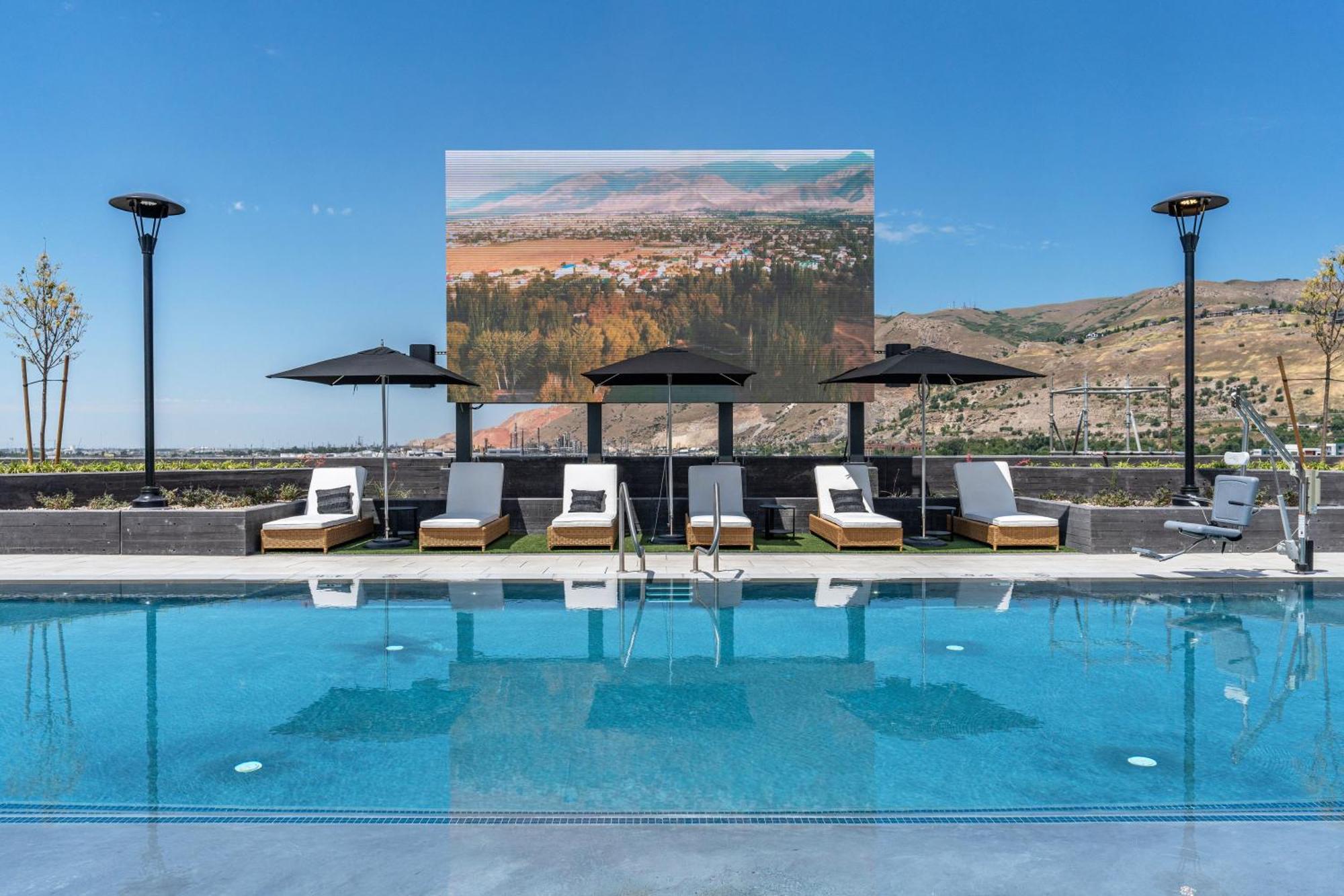 Ferienwohnung Outstanding Amenities-New Complex- Downtown Luxury Salt Lake City Exterior foto