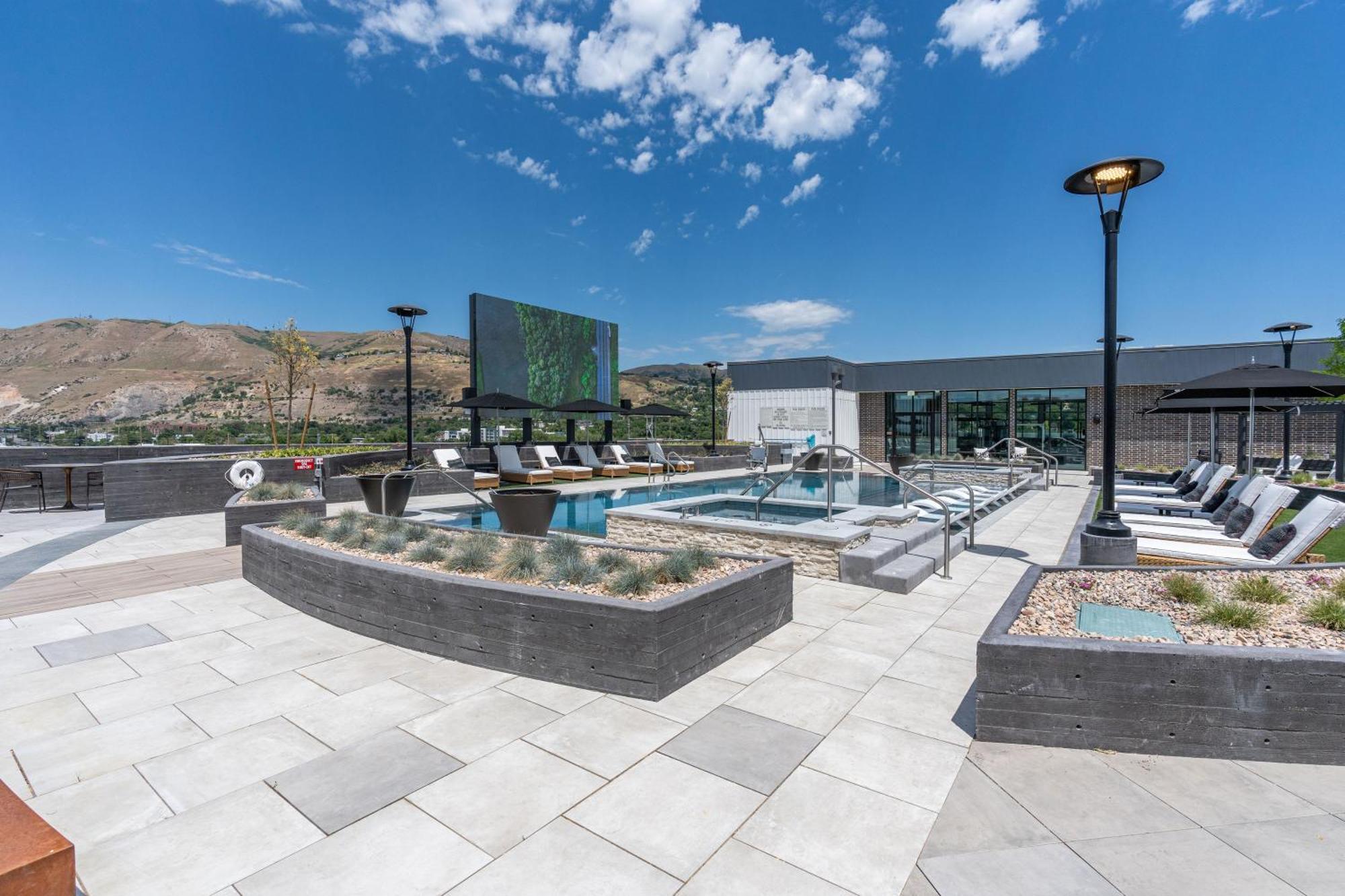 Ferienwohnung Outstanding Amenities-New Complex- Downtown Luxury Salt Lake City Exterior foto
